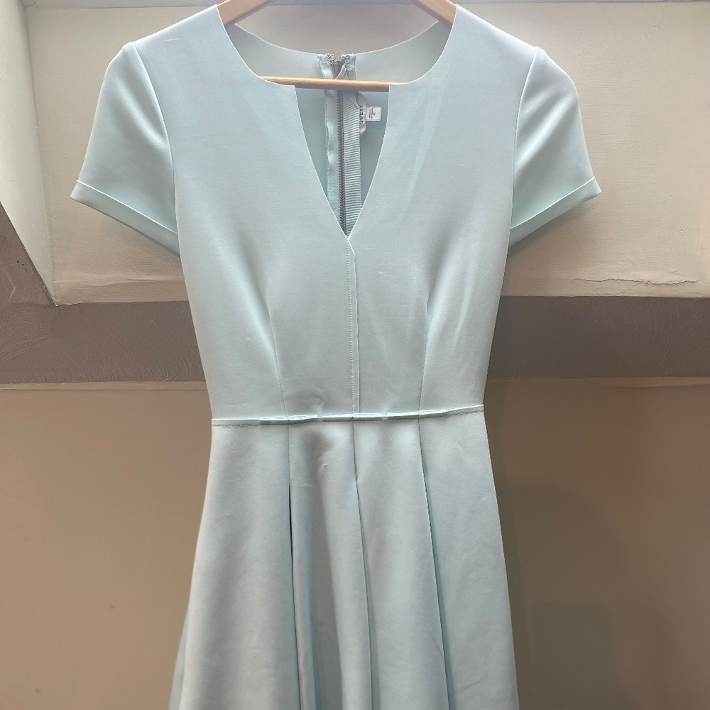 Vintage Mini Dress Mint Green S